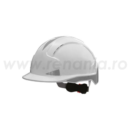 Căști de protecție industriale EN 397 - EVOLITE CR2 VENTED, Cască de protecție ventilată cu benzi reflectorizante
