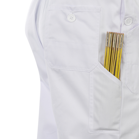EWMN, Pantaloni de lucru cu pieptar din bumbac, 240 g/mp [6]