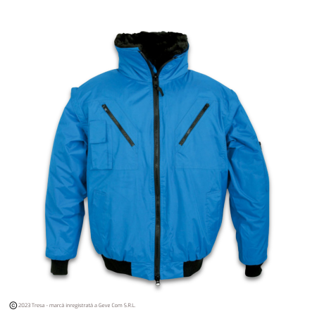 EXFORD, Jachetă de iarnă tip Pilot, 2 in 1 multifuncțională, din poliester și PVC, mâneci detașabile [1]