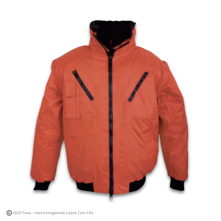 EXFORD, Jachetă de iarnă tip Pilot, 2 in 1 multifuncțională, din poliester și PVC, mâneci detașabile [7]