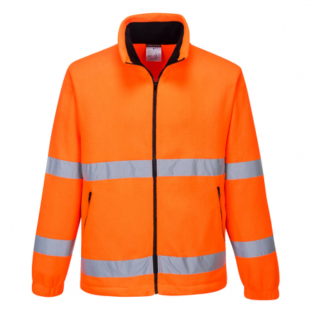Jachete reflectorizante (HI-VIS) - F250, Jachetă fleece HI-VIS din poliester, 250 g/mp