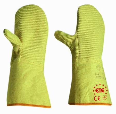 PROTECȚIA MÂINILOR - F2TK/25, Mănuși de protecție termică din fibră aramidică, lungime 45 cm