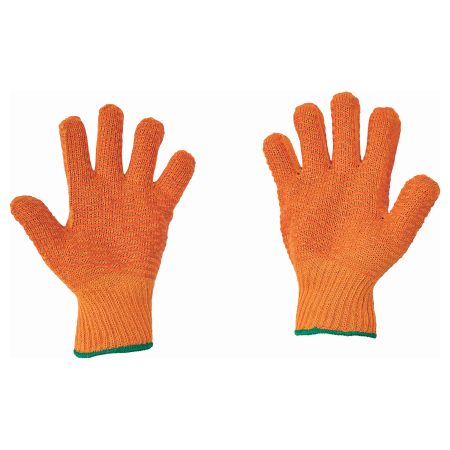 PROTECȚIA MÂINILOR - FALCON, Manusi de protectie din  bumbac si poliester, imersate in PVC