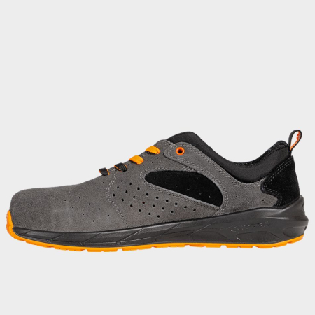 FARTLEK S1PS, Pantofi de protecție din piele velur perforată, bombeu compozit, talpă poliuretan [1]