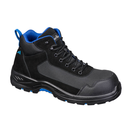 ÎNCĂLȚĂMINTE - FC22 S3L HRO SR FO, Bocanci de protecție din piele suede, plasa cu bombeu compozit, lamelă antiperforație compozită, talpă din poliuretan și cauciuc