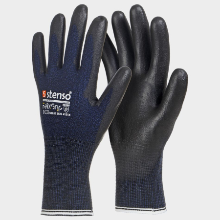 PROTECȚIA MÂINILOR - FELIX GRIP TOUCHSCREEN, Mănuși de protecție mecanică din nylon și elastan, imersate în nitril