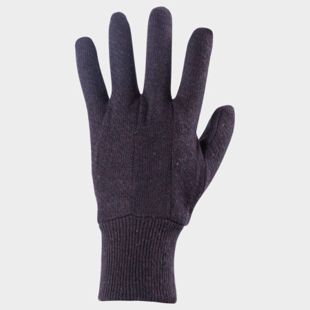 Mănuși Textile Simple - FERN, Manusi tricotate din bumbac matlasat cu manseta elastica