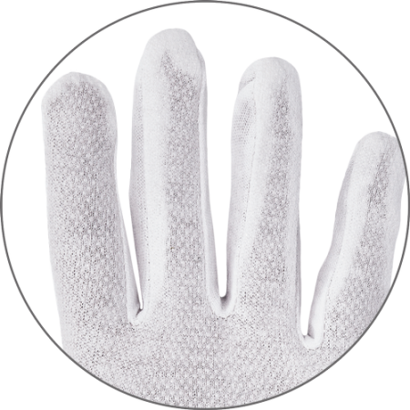 FF BUSTARD LIGHT, Mănuși de protecție din bumbac tricot, imersate în pvc [1]