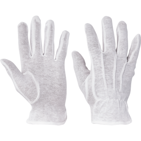 PROTECȚIA MÂINILOR - FF BUSTARD LIGHT, Mănuși de protecție din bumbac tricot, imersate în pvc