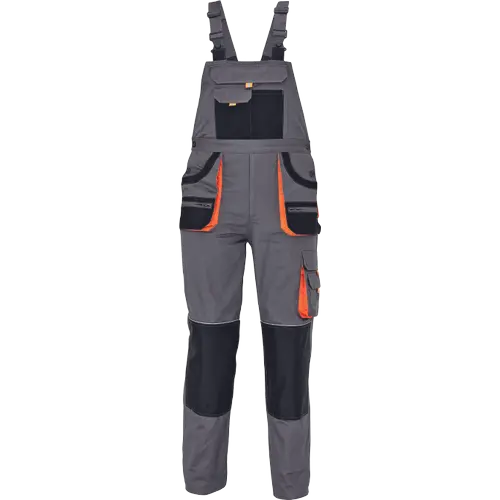 Imbracaminte UZ GENERAL - FF CARL BE-01-004, Salopetă de lucru cu pieptar din tercot, 235 g/mp