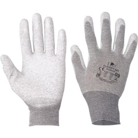 PROTECȚIA MÂINILOR - FF FLICKER LIGHT, Mănuși de protecție din poliester tricotate seamless cu fibre de carbon