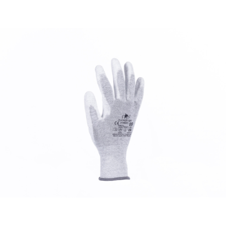 FF FLICKER LIGHT, Mănuși de protecție din poliester tricotate seamless cu fibre de carbon [1]