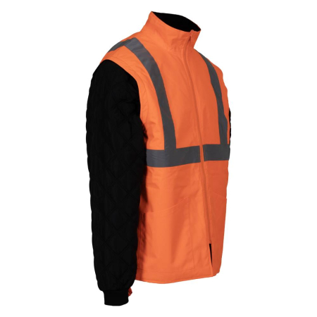 FINLAND NEXT, Jachetă 4 în 1 HI-VIS, cu glugă încorporată, din poliester Oxford, 300 g/mp, căptușeală termică 180 g/mp [9]