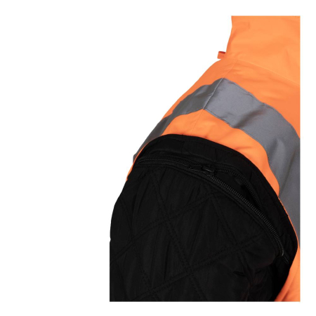 FINLAND NEXT, Jachetă 4 în 1 HI-VIS, cu glugă încorporată, din poliester Oxford, 300 g/mp, căptușeală termică 180 g/mp [12]