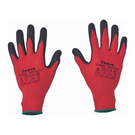 Manusi (lichidari) - FIRECREST, Manusi de protectie din nylon, imersate in nitril