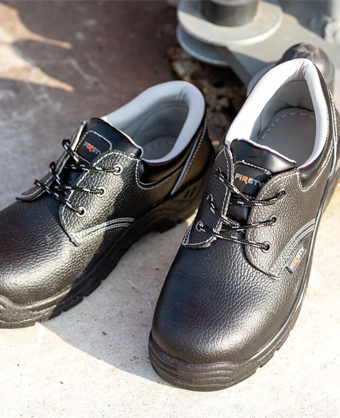 FIRLOW S1P SR FO, Pantofi de protecție din piele de bovină, bombeu metalic și lamelă antiperforație, talpă PU/PU [4]