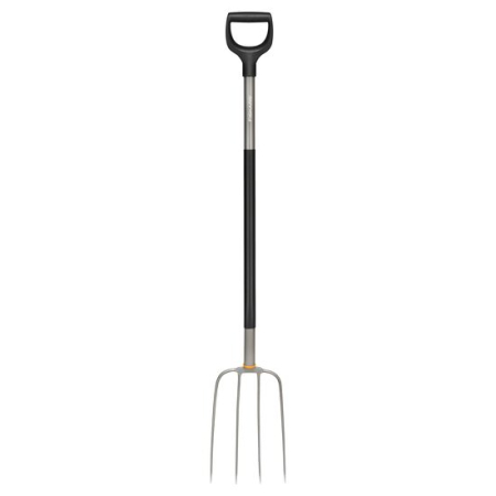 SCULE & MATERIALE - FISKARS ERGONOMIC, Furcă pentru compost