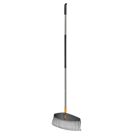 FISKARS ERGONOMIC, Greblă cu cap lat pentru gazon [1]
