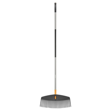 SCULE & MATERIALE - FISKARS ERGONOMIC, Greblă cu cap lat pentru gazon