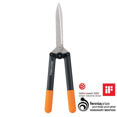 Scule și unelte - FISKARS POWERLEVER HS52, Foarfecă pentru gard viu, 588 mm