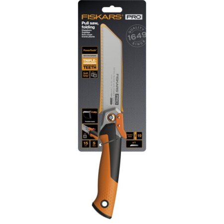SCULE & MATERIALE - FISKARS POWERTOOTH, Fierăstrău pentru rigips cu teacă, 7 TPI