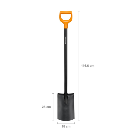 FISKARS SOLID, Cazma metalică cu vârf rotunjit, 2.000 g [2]