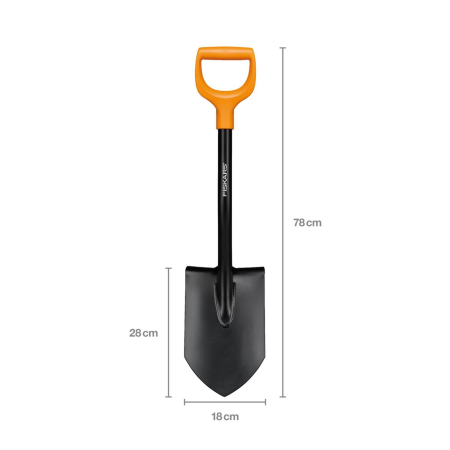 FISKARS SOLID, Cazma metalică pentru mașină, 780 mm [4]