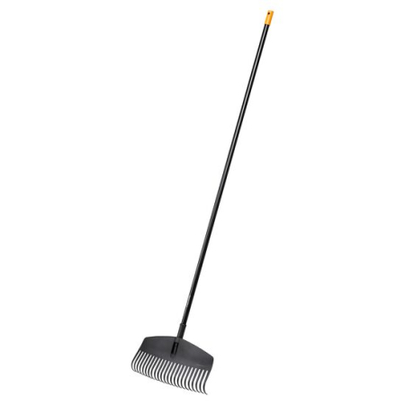 FISKARS SOLID, Greblă pentru frunze cu coadă din aluminiu [0]