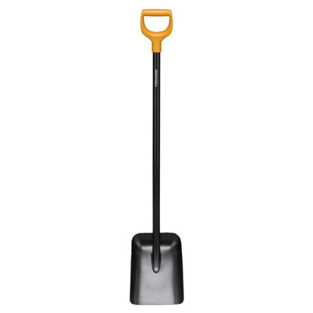 SCULE & MATERIALE - FISKARS SOLID, Lopată metalică cu mâner în formă de D