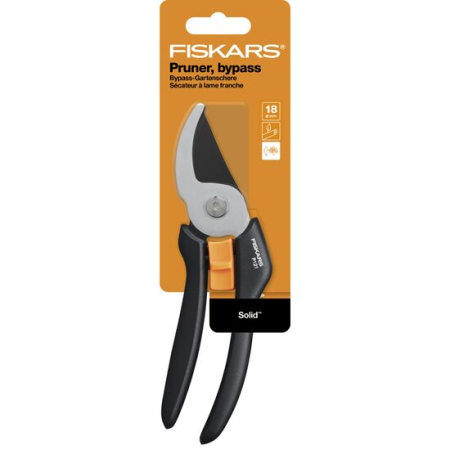 SCULE & MATERIALE - FISKARS SOLID P121, Foarfecă de grădină cu tăiere pas cu pas