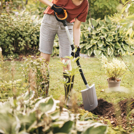 FISKARS XACT, Cazma cu vârf rotunjit, 1200 mm [4]