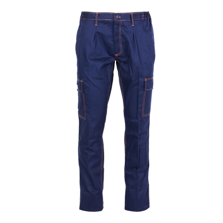 FLAME, Pantaloni de protecție pentru sudură din bumbac ignifugat, 295 g/mp [4]