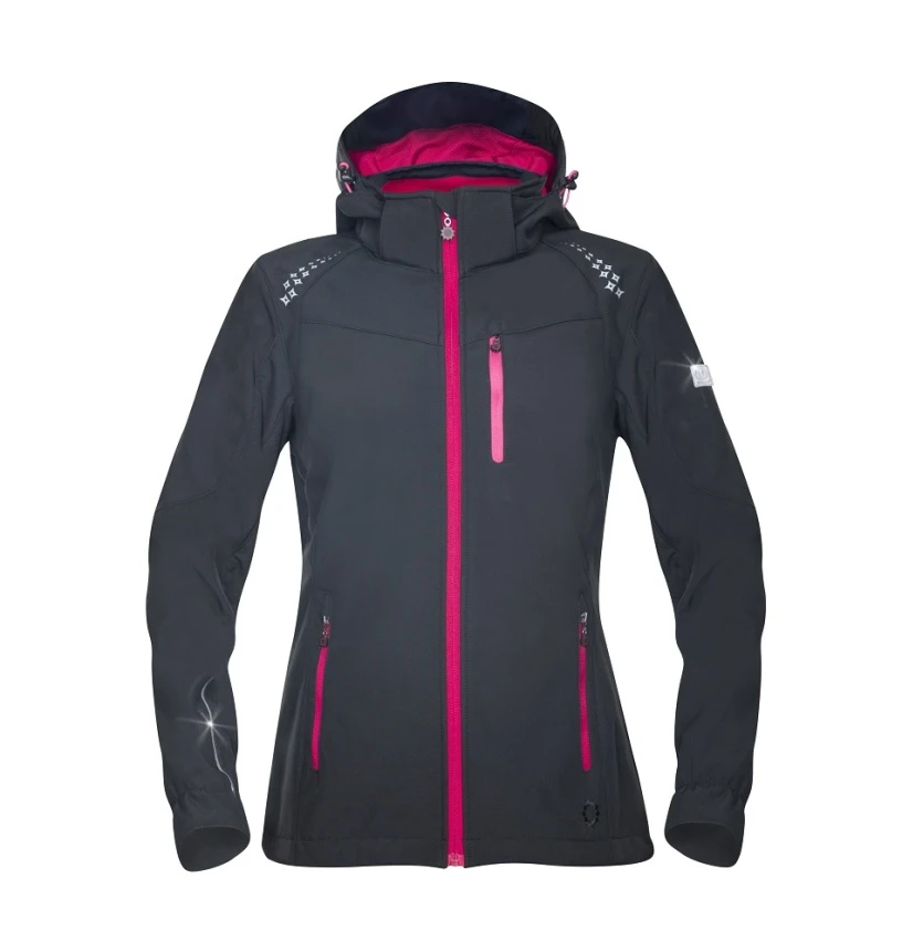 Jachete Termoizolante - FLORET, Jachetă softshell damă din poliester, 290 g/mp, membrană TPU