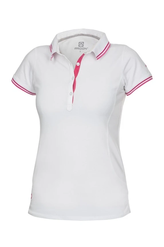 FLORET, Tricou polo damă din bumbac și elastan, 180 g/mp [0]