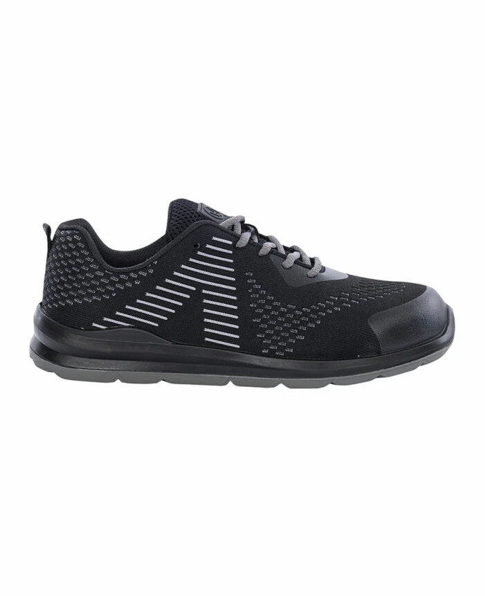 Pantofi de protecție S1P - FLYTEX S1P SRC, Pantofi de protecție 3D KNIT, bombeu oțel, branț ANATOMIC GEL