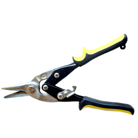 Scule și unelte - Foarfecă tablă crom-vanadiu fălci drepte, profesională 10" (250 mm)