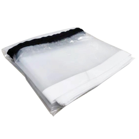 SCULE & MATERIALE - Folie protecție HDPE pt. ușă, cu fermoar tip "L"-1,2 x 2,15 M-60 my
