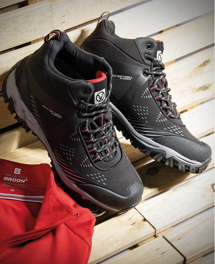 FORCE HIGH, Ghete outdoor din softshell cu membrană impermeabilă, vârf și călcâi întărite cu poliuretan, talpă din Phylon/cauciuc [1]