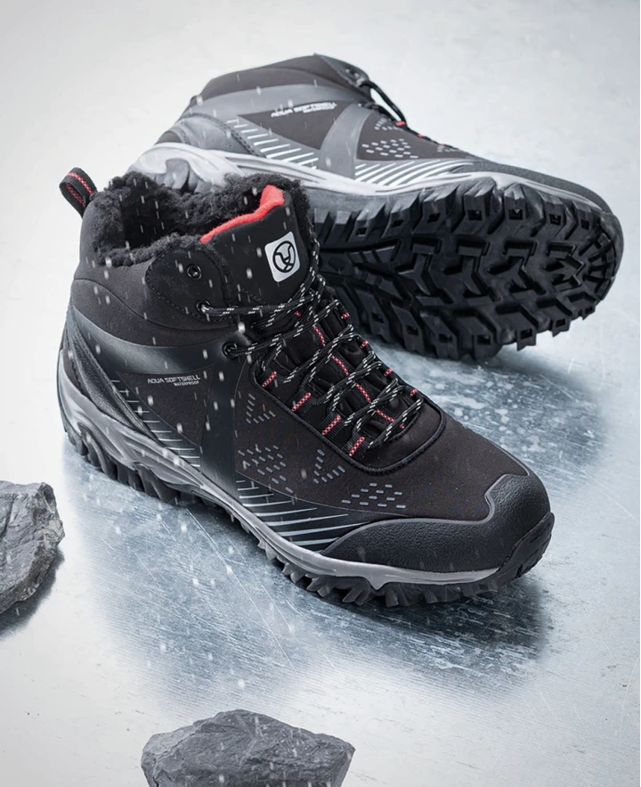 FORCE WINTER, Bocanci de iarnă outdoor SOFTSHELL, blană sintetică, membrană impermeabilă [5]