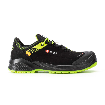 Pantofi de protecție S3 - FORZA S3 SRC ESD, Pantofi de protecție din microfibră cu bombeu din fibră de sticlă, lamelă antiperforație nemetalică