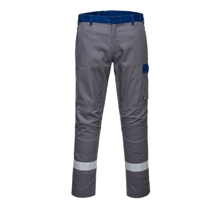 Îmbrăcăminte IGNIFUGĂ (ANTI-FLACĂRĂ) - FR06, Pantaloni din 80% bumbac, 19% poliester, 1% fibra de carbon, 340 g/mp