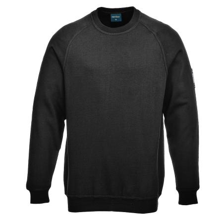 Îmbrăcăminte IGNIFUGĂ (ANTI-FLACĂRĂ) - FR12, Hanorac HI-VIS din 60% modacrilic, 39% bumbac, 1% fibră de carbon, 300 g/mp