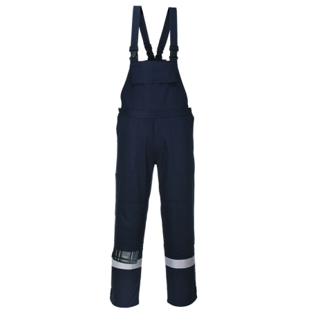 IMBRACAMINTE - FR27, Salopetă cu pieptar din 99% bumbac, 1% fibră de carbon, 350 g/mp