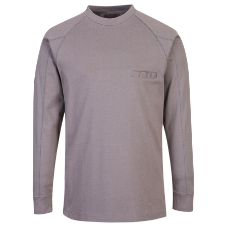 IMBRACAMINTE - FR33, Tricou ignifug cu mânecă lungă din 99% bumbac, 1% fibre carbon
