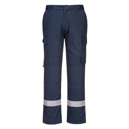 IMBRACAMINTE - FR401, Pantaloni de protecție ignifugi din 99% bumbac și 1% fibră de carbon, 210 g/mp