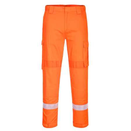 Îmbrăcăminte IGNIFUGĂ (ANTI-FLACĂRĂ) - FR401, Pantaloni din 99% bumbac, 1% fibră de carbon, 210 g/mp