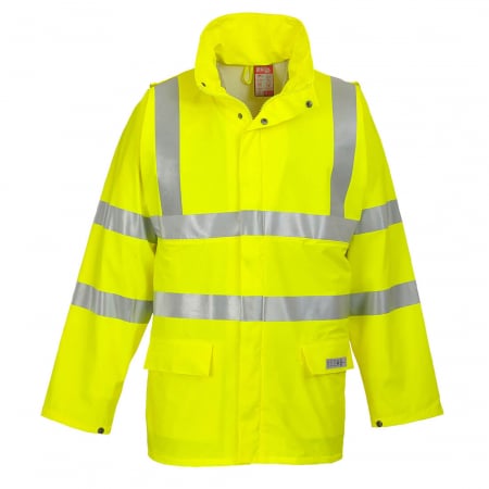 Jachete reflectorizante (HI-VIS) - SEALTEX - FR41, Jachetă impermeabilă HI-VIS din poliester acoperit cu PU, 260 g/mp