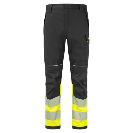 IMBRACAMINTE - FR450, Pantaloni HI-VIS din 60% modacrilic, 39% bumbac, 1% fibre carbon, 280 g/mp