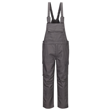 IMBRACAMINTE - FR455, Salopetă cu pieptar din 80% bumbac, 19% poliester, 1% fibra de carbon, 340 g/mp