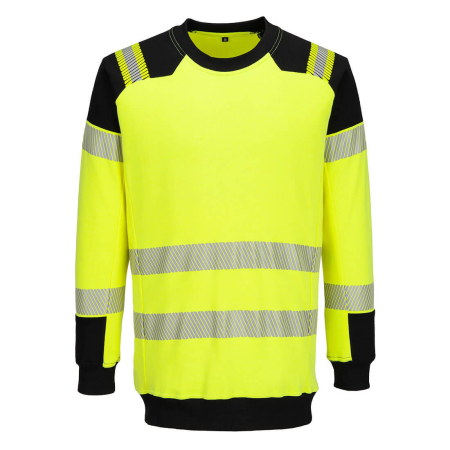 IMBRACAMINTE - FR707, Hanorac HI-VIS din 60% modacrilic, 39% bumbac, 1% fibră de carbon, 300 g/mp